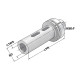 Morse taper adapter HSK 63 - 4 - 160