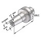 Термозатискний патрон 4,5° HSK 63 - 32 - 125