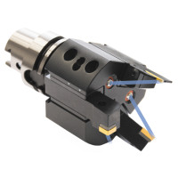 Triple turning tool holder HSK 63-25-100