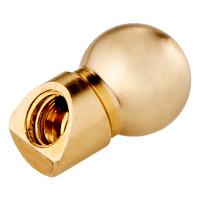 Ball spray nozzle (brass) 10 mm Ø 10 mm - 15.8 - M5