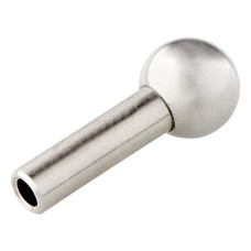 Ball sprayer nozzles with coolant tube 10 mm Ø 10 mm - 8.5 - 4 - 20