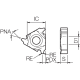 Carbide Threading Insert TJY18748