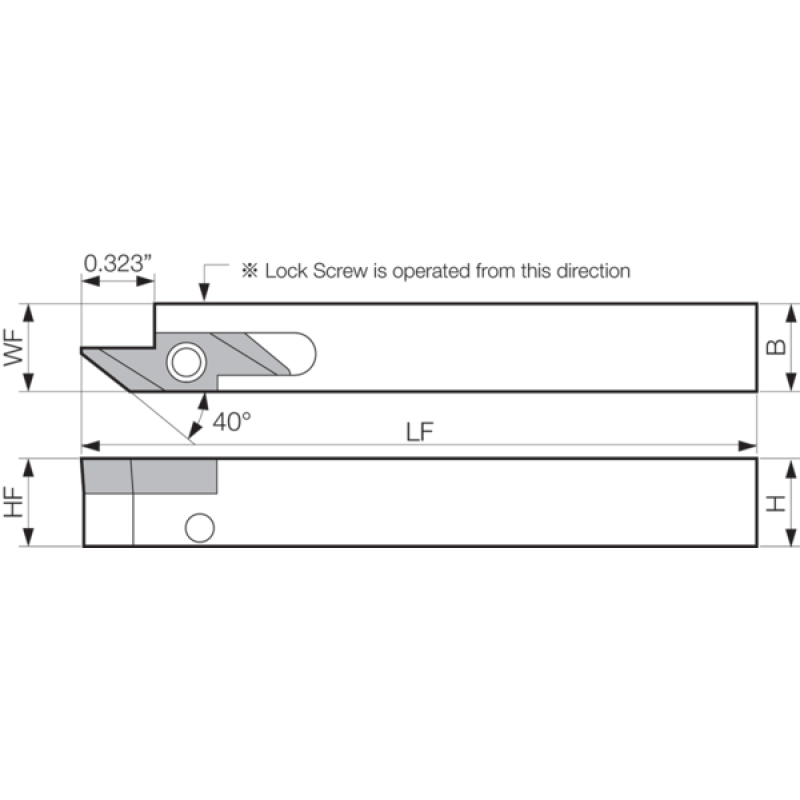 Turning Toolholder THC07173