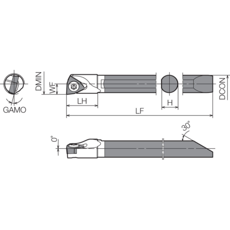 Turning Toolholder THC14618