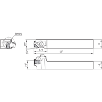 Turning Toolholder THC01060