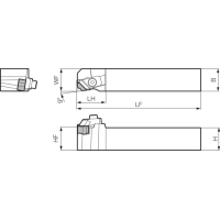 Turning Toolholder THC01052