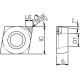 PCD Turning Insert TBR01045