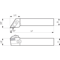 Turning Toolholder THC02820