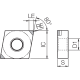 CBN токарна пластина TFC00011