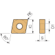 Твердосплавна токарна пластина TLK04445