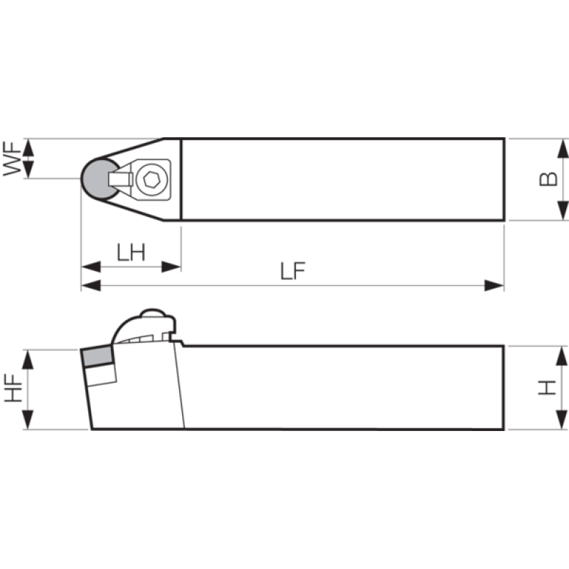 Turning Toolholder THA00580