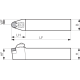 Turning Toolholder THA00580