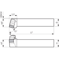 Turning Toolholder THC01850