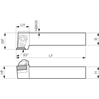 Turning Toolholder THC02320