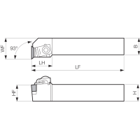 Turning Toolholder THC02410