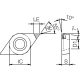 PCD токарна пластина TBR02011