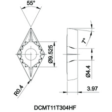 Cermet Turning Insert