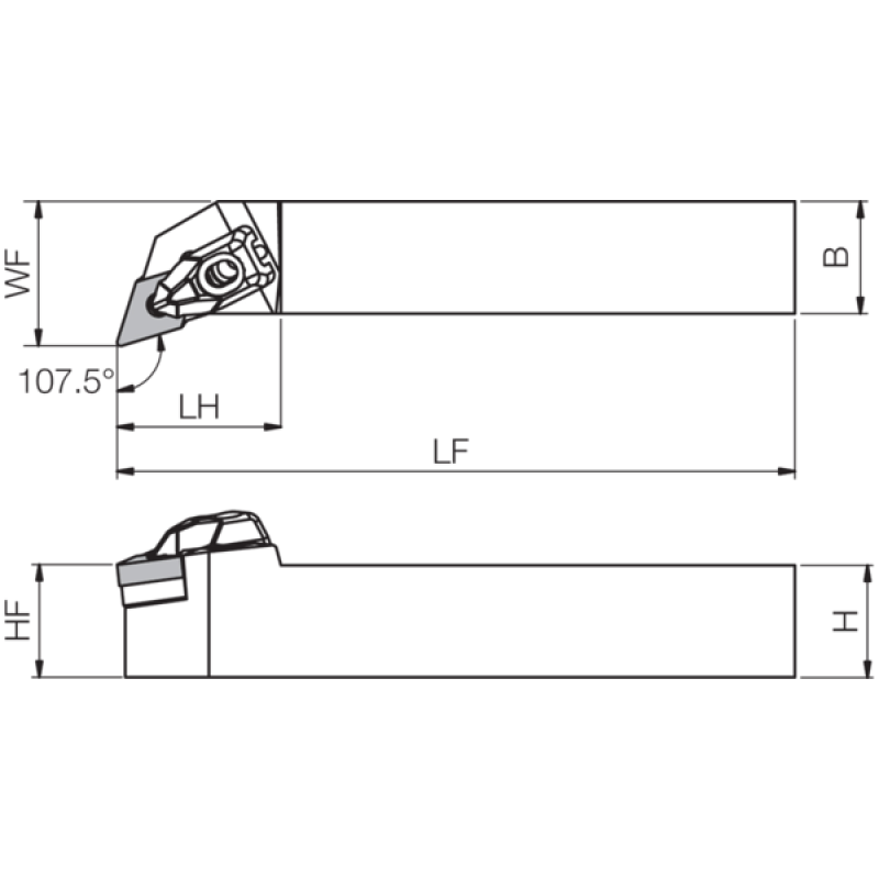 Turning Toolholder THC13230