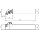 Turning Toolholder THC13240