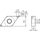 Płytka skrawająca tokarska CBN TFF00030
