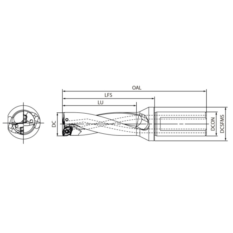 Drilling Toolholder TQK00075