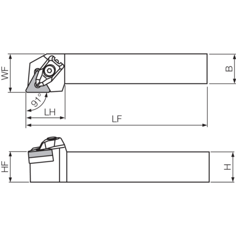 Turning Toolholder THC13263