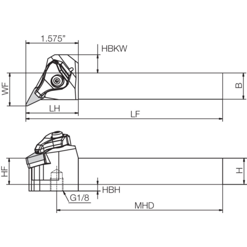 Turning Toolholder THC14932
