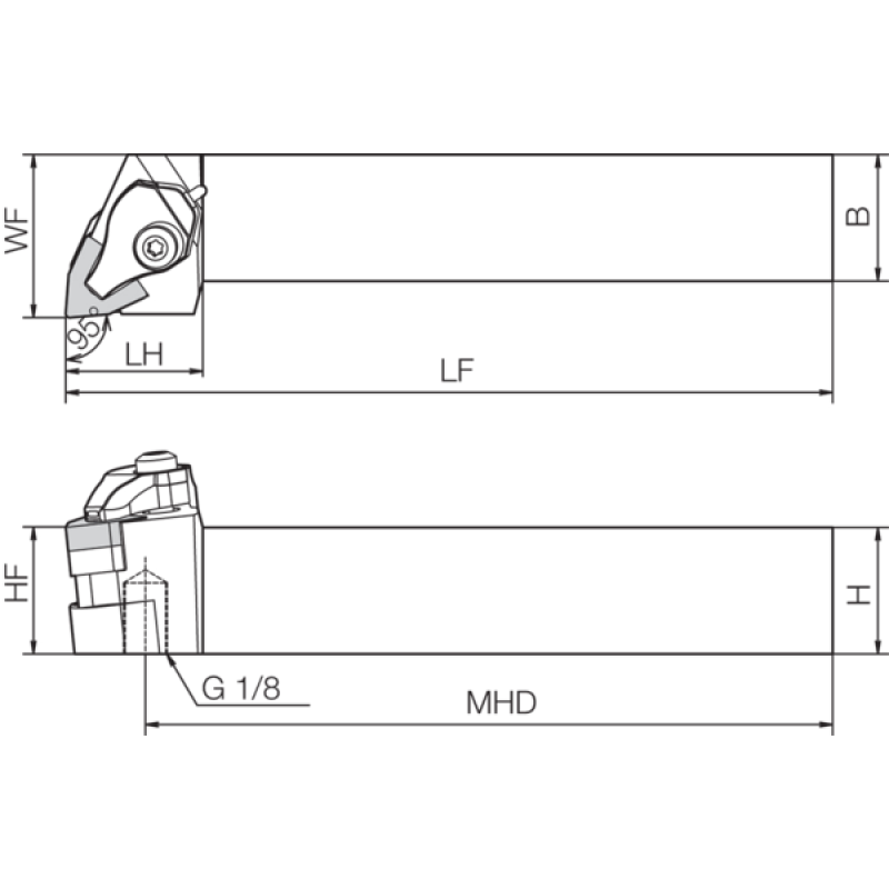 Turning Toolholder THC14911