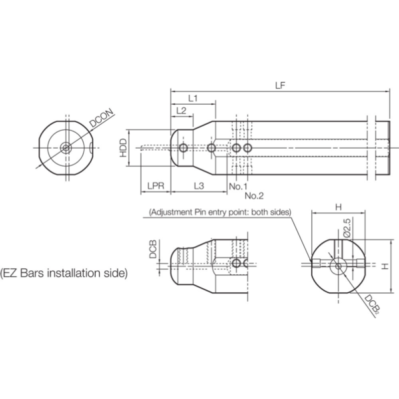 Adjustable sleeve THC14304