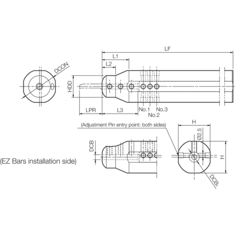 Регульована втулка THC14327