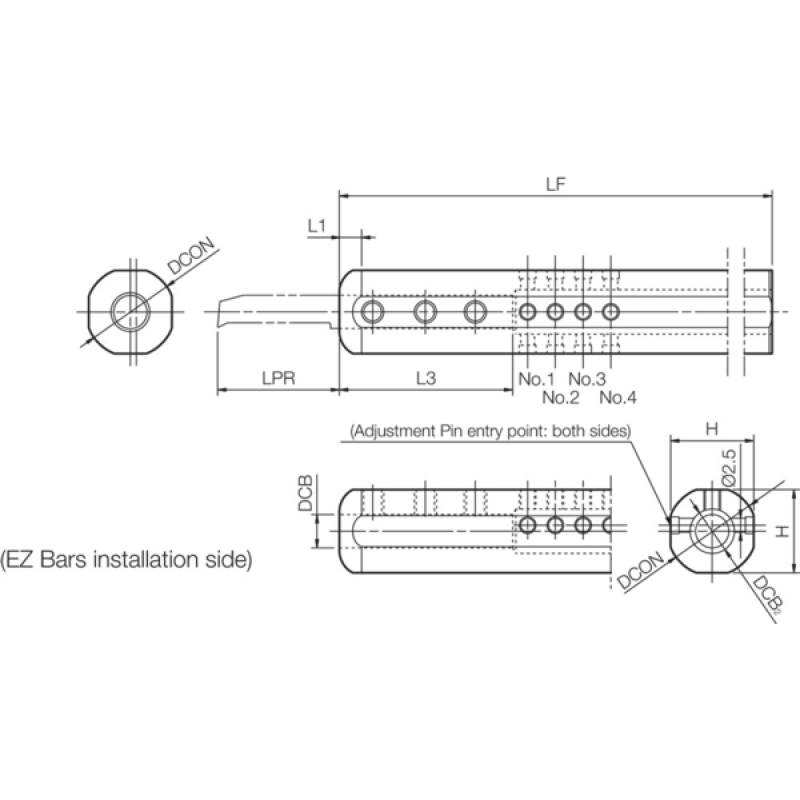 Adjustable sleeve THC14348