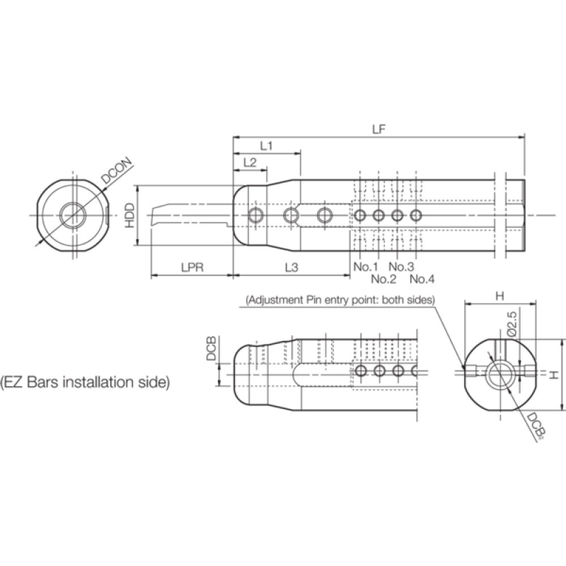 Регульована втулка THC14359