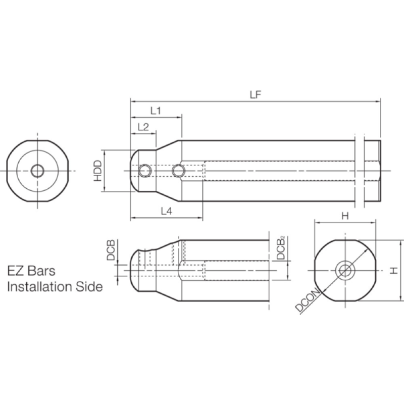 Adjustable sleeve THC14382