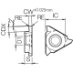 Cermet Grooving Insert TSR17862