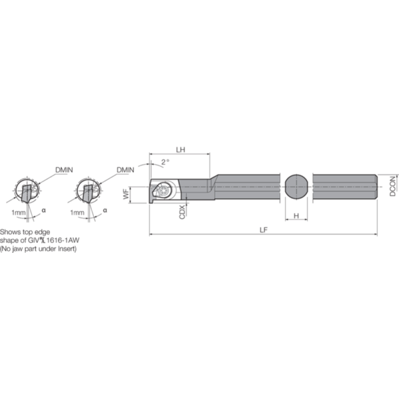 Turning Toolholder THC04786