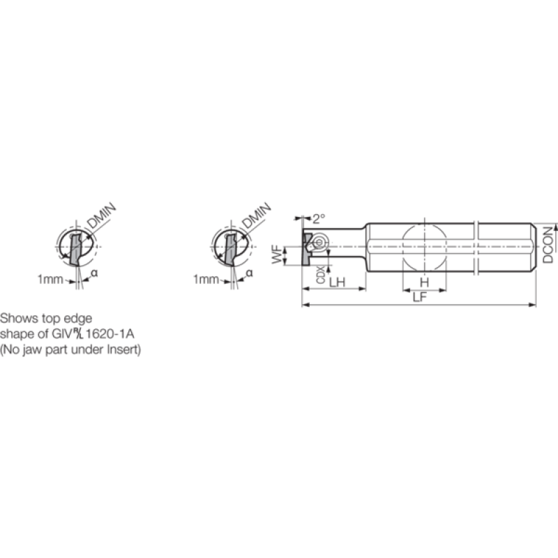 Turning Toolholder THC04770