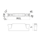 Cermet Grooving Insert TSR26242
