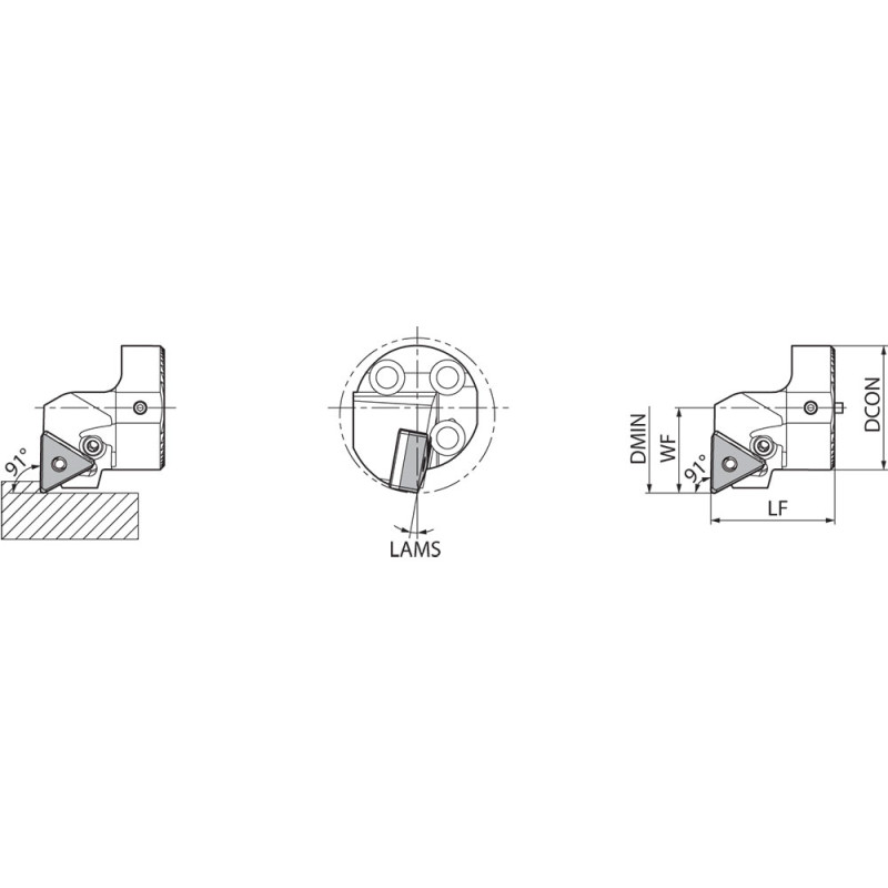 Turning Toolholder THC15297