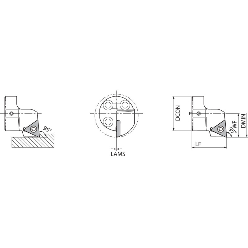 Turning Toolholder THC15288
