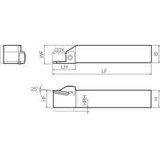 Токарний різцетримач