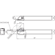 Токарная державкa THT05391