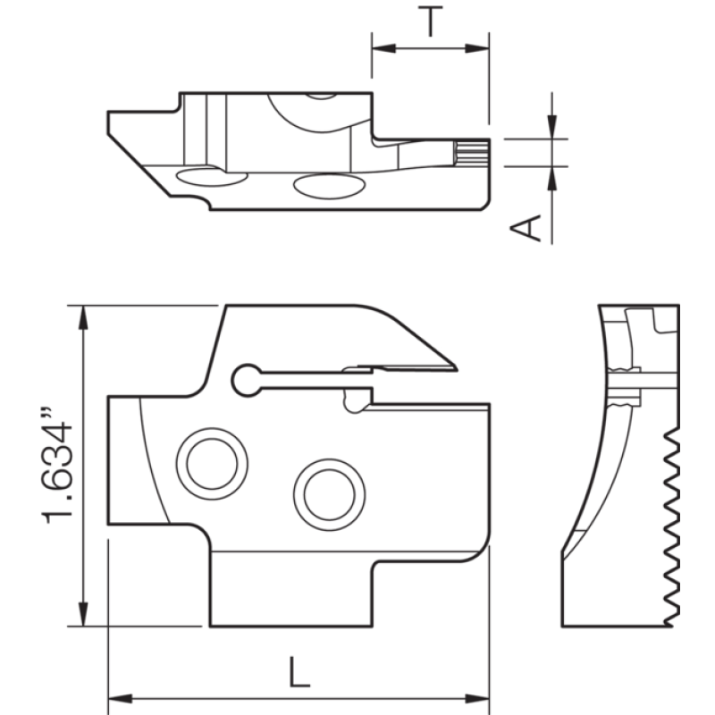 Turning Toolholder THT04458
