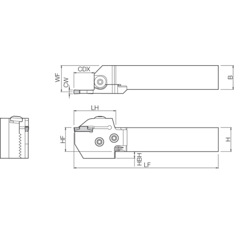 Turning Toolholder THT03606