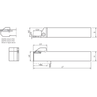 Turning Toolholder THT03887