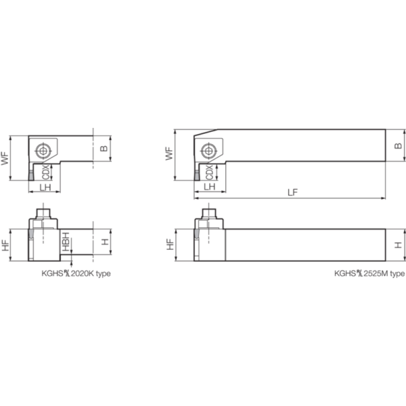 Turning Toolholder THC04658