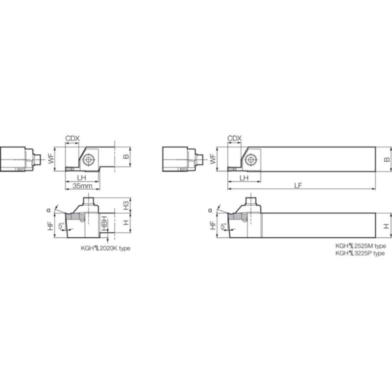 Turning Toolholder THC04588