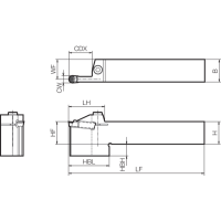 Turning Toolholder THT01600