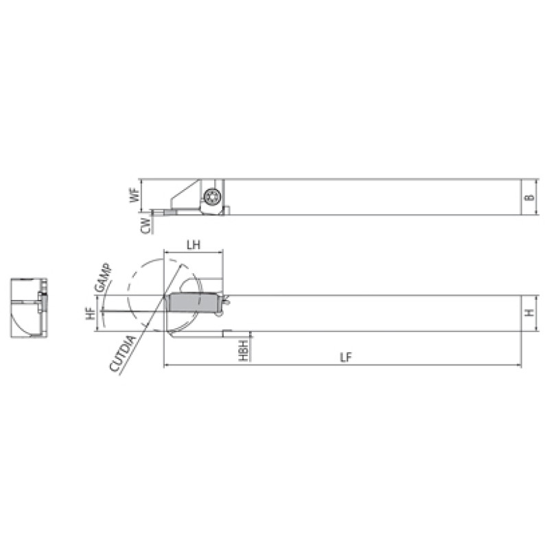 Oprawka do tokarki THC15391
