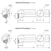 Turning Toolholder THC04931