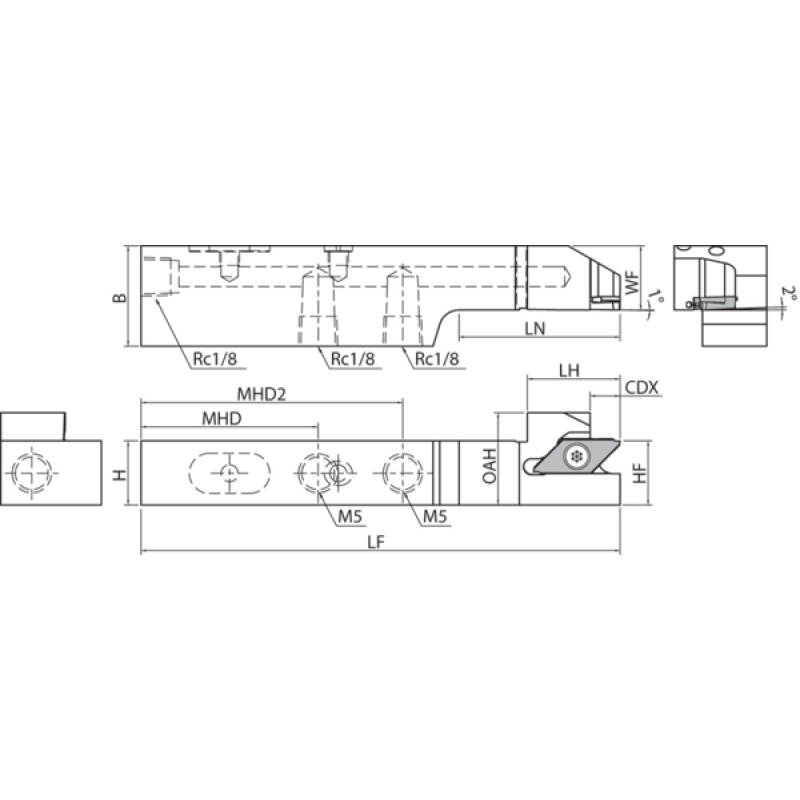 Turning Toolholder THP06851